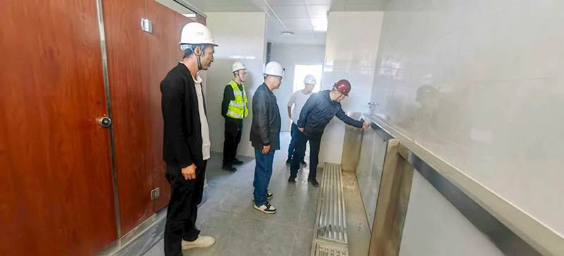 鄭州市建設投資集團有限公司 第六十七高級中學項目國慶、中秋安全生產檢查簡報